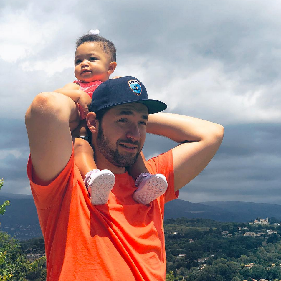 Could These Photos Of Serena Williams, Her Husband Alexis Ohanian and Their Daughter Be Any More Adorable?
